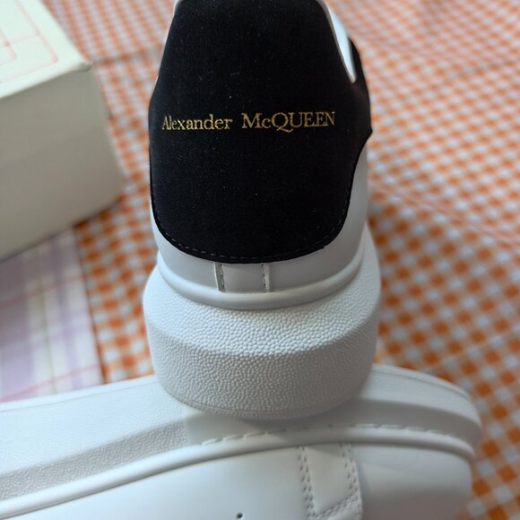 Alexander McQueen White Platform Sneakers - Picture 5 of 6